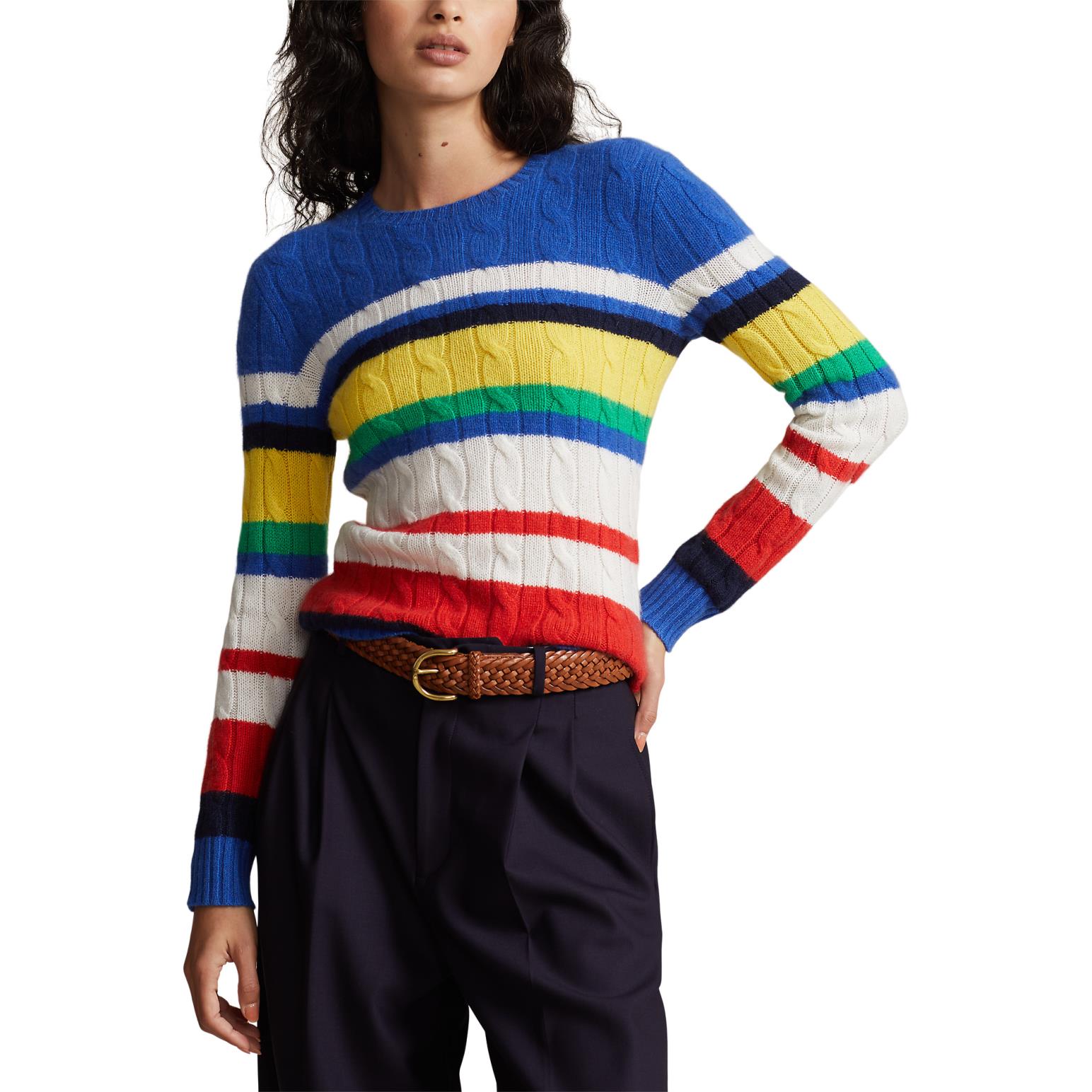 Polo Ralph Lauren Strp Csh Jla-Long Sleeve-Pullover